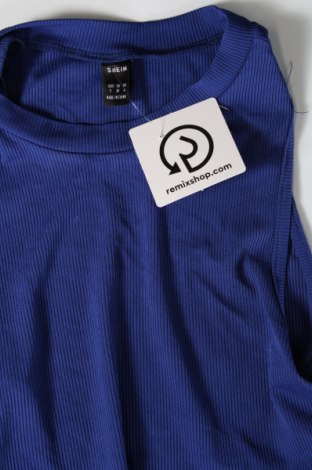 Γυναικείο αμάνικο μπλουζάκι She, Μέγεθος S, Χρώμα Μπλέ, Τιμή 8,04 €