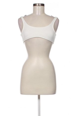 Γυναικείο αμάνικο μπλουζάκι Sinsay, Μέγεθος XS, Χρώμα Λευκό, Τιμή 2,66 €