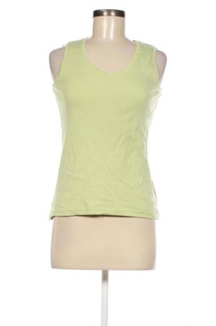 Γυναικείο αμάνικο μπλουζάκι Sunday, Μέγεθος S, Χρώμα Πράσινο, Τιμή 2,33 €