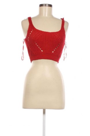 Γυναικείο αμάνικο μπλουζάκι Tally Weijl, Μέγεθος XS, Χρώμα Κόκκινο, Τιμή 8,01 €