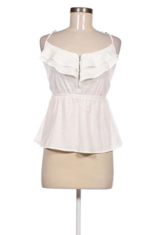 Γυναικείο αμάνικο μπλουζάκι Tally Weijl, Μέγεθος S, Χρώμα Λευκό, Τιμή 2,41 €