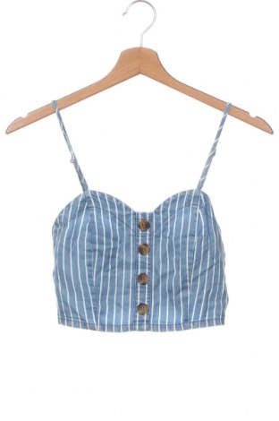Γυναικείο αμάνικο μπλουζάκι Tally Weijl, Μέγεθος XXS, Χρώμα Μπλέ, Τιμή 4,54 €