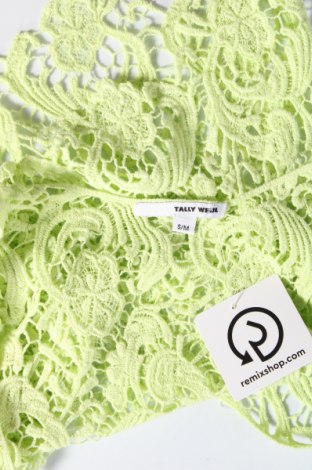 Γυναικείο αμάνικο μπλουζάκι Tally Weijl, Μέγεθος S, Χρώμα Πράσινο, Τιμή 7,10 €