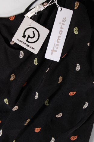 Γυναικείο αμάνικο μπλουζάκι Tamaris, Μέγεθος S, Χρώμα Μαύρο, Τιμή 4,63 €