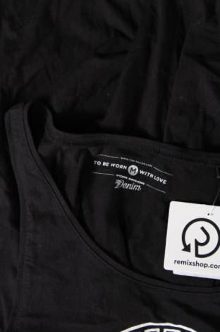 Γυναικείο αμάνικο μπλουζάκι Tom Tailor, Μέγεθος M, Χρώμα Μαύρο, Τιμή 6,19 €