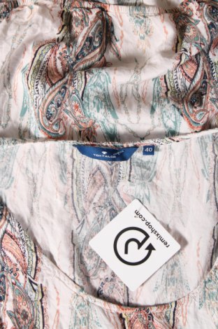 Γυναικείο αμάνικο μπλουζάκι Tom Tailor, Μέγεθος L, Χρώμα Πολύχρωμο, Τιμή 8,23 €