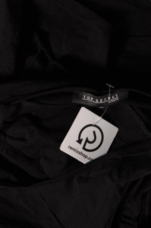 Γυναικείο αμάνικο μπλουζάκι Top Secret, Μέγεθος L, Χρώμα Μαύρο, Τιμή 3,06 €
