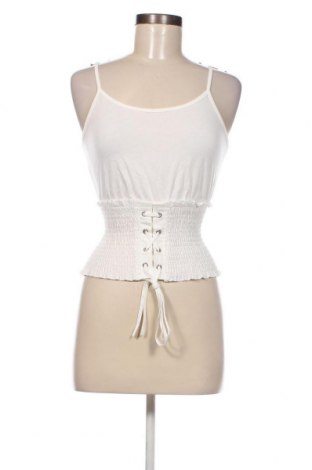 Γυναικείο αμάνικο μπλουζάκι Topshop, Μέγεθος XS, Χρώμα Λευκό, Τιμή 2,97 €