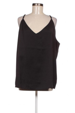 Γυναικείο αμάνικο μπλουζάκι Ulla Popken, Μέγεθος 4XL, Χρώμα Μαύρο, Τιμή 14,50 €