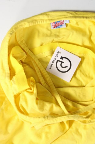 Damska koszulka na ramiączkach Unlimited, Rozmiar L, Kolor Żółty, Cena 44,78 zł