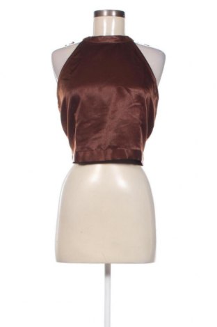 Γυναικείο αμάνικο μπλουζάκι VILA, Μέγεθος XL, Χρώμα Καφέ, Τιμή 6,54 €