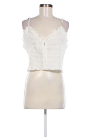 Γυναικείο αμάνικο μπλουζάκι Weekday, Μέγεθος XL, Χρώμα Λευκό, Τιμή 4,22 €