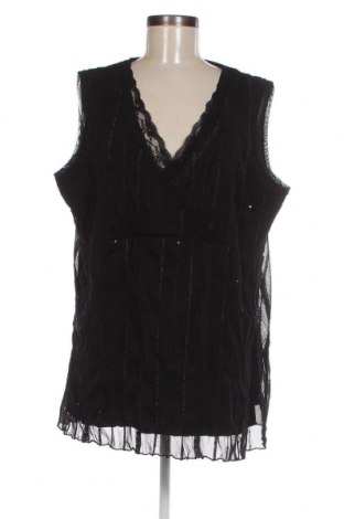 Γυναικείο αμάνικο μπλουζάκι Xlnt, Μέγεθος XXL, Χρώμα Μαύρο, Τιμή 6,19 €