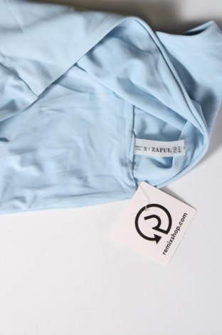 Γυναικείο αμάνικο μπλουζάκι Zaful, Μέγεθος S, Χρώμα Μπλέ, Τιμή 1,93 €
