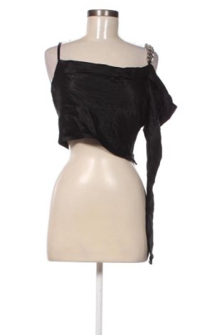 Γυναικείο αμάνικο μπλουζάκι Zara, Μέγεθος M, Χρώμα Μαύρο, Τιμή 4,95 €
