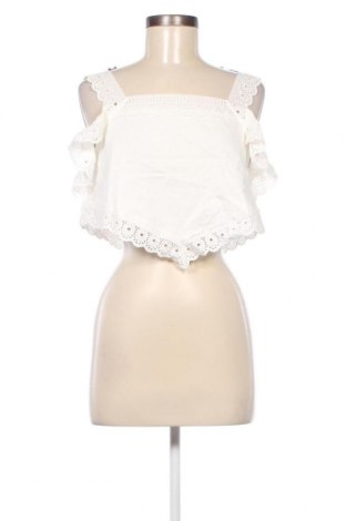 Γυναικείο αμάνικο μπλουζάκι Zara, Μέγεθος S, Χρώμα Λευκό, Τιμή 6,41 €