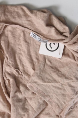 Tricou de damă Zara, Mărime M, Culoare Bej, Preț 16,06 Lei