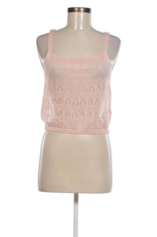 Γυναικείο αμάνικο μπλουζάκι Zara, Μέγεθος L, Χρώμα Ρόζ , Τιμή 3,07 €