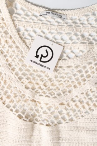 Γυναικείο αμάνικο μπλουζάκι Zara Trafaluc, Μέγεθος S, Χρώμα  Μπέζ, Τιμή 4,01 €