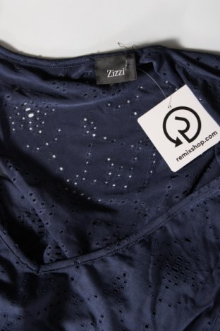 Γυναικείο αμάνικο μπλουζάκι Zizzi, Μέγεθος XXL, Χρώμα Μπλέ, Τιμή 7,42 €