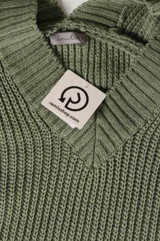 Дамски пуловер, Размер M, Цвят Зелен, Цена 7,33 лв.