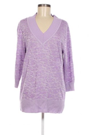 Γυναικείο πουλόβερ, Μέγεθος XL, Χρώμα Βιολετί, Τιμή 7,89 €
