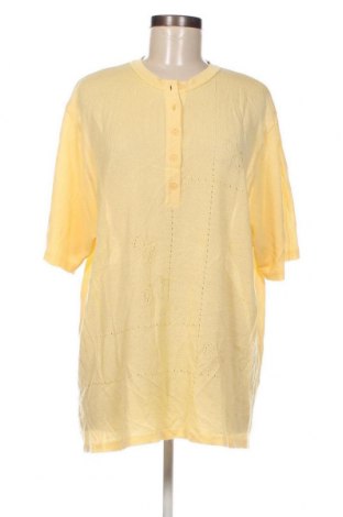 Γυναικείο πουλόβερ, Μέγεθος 3XL, Χρώμα Κίτρινο, Τιμή 14,17 €