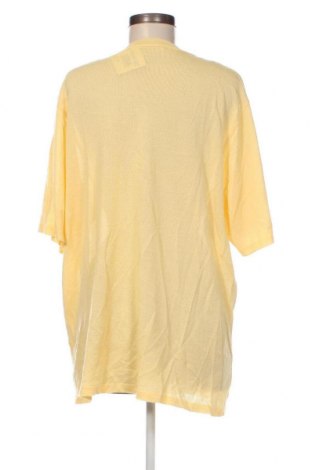 Γυναικείο πουλόβερ, Μέγεθος 3XL, Χρώμα Κίτρινο, Τιμή 12,38 €