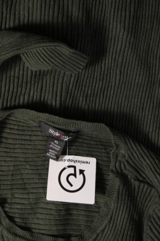 Дамски пуловер, Размер L, Цвят Зелен, Цена 4,93 лв.