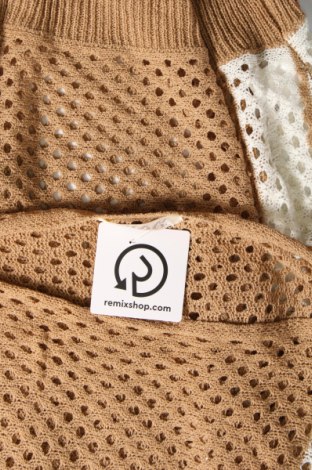 Дамски пуловер, Размер L, Цвят Бежов, Цена 13,05 лв.