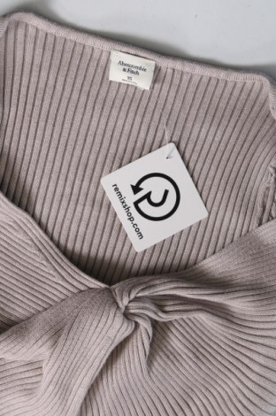 Γυναικείο πουλόβερ Abercrombie & Fitch, Μέγεθος XS, Χρώμα Γκρί, Τιμή 16,07 €
