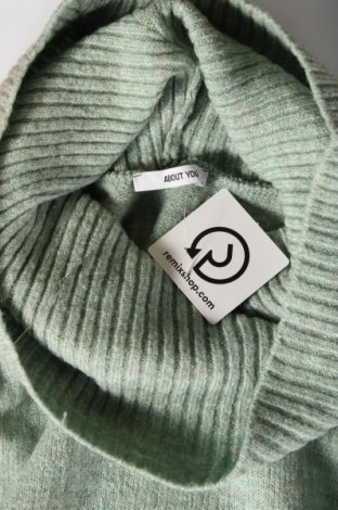 Дамски пуловер About You, Размер S, Цвят Зелен, Цена 16,74 лв.