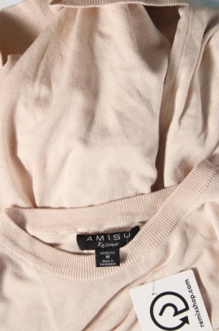 Дамски пуловер Amisu, Размер M, Цвят Бежов, Цена 4,93 лв.
