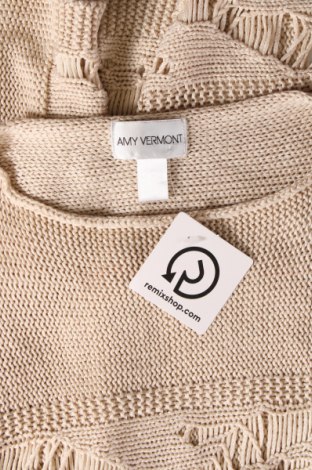 Γυναικείο πουλόβερ Amy Vermont, Μέγεθος XXL, Χρώμα  Μπέζ, Τιμή 15,25 €