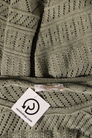 Дамски пуловер Anna Justper, Размер L, Цвят Зелен, Цена 13,05 лв.
