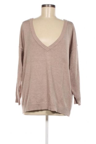 Дамски пуловер Body Flirt, Размер XL, Цвят Бежов, Цена 11,89 лв.