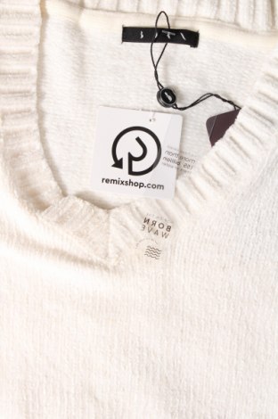 Γυναικείο πουλόβερ Born Living Yoga, Μέγεθος S, Χρώμα Λευκό, Τιμή 8,97 €