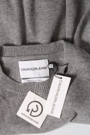 Дамски пуловер Calvin Klein Jeans, Размер S, Цвят Сив, Цена 178,00 лв.