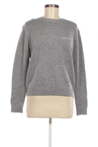Γυναικείο πουλόβερ Calvin Klein Jeans, Μέγεθος S, Χρώμα Γκρί, Τιμή 44,04 €