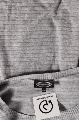Дамски пуловер Cecilia Classics, Размер L, Цвят Сив, Цена 4,93 лв.