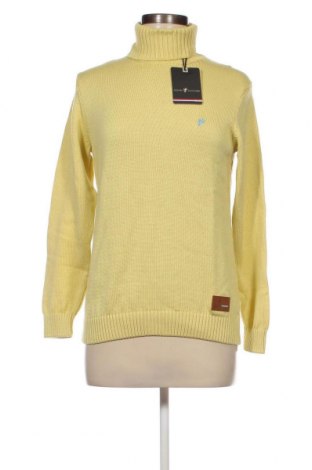 Дамски пуловер Denim Culture, Размер S, Цвят Жълт, Цена 30,45 лв.