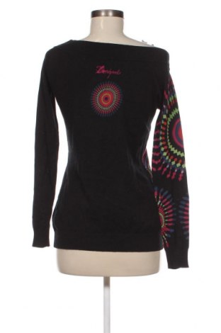 Дамски пуловер Desigual, Размер M, Цвят Черен, Цена 44,00 лв.