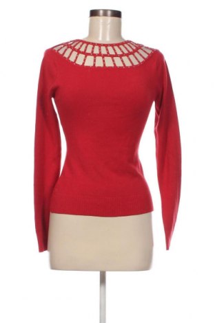 Дамски пуловер Dream Girl, Размер M, Цвят Червен, Цена 7,04 лв.