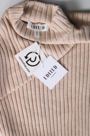 Дамски пуловер Edited, Размер M, Цвят Бежов, Цена 87,00 лв.