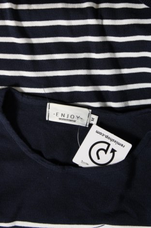 Дамски пуловер Enjoy, Размер M, Цвят Син, Цена 13,05 лв.