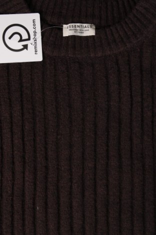 Дамски пуловер Essentials by Tchibo, Размер S, Цвят Кафяв, Цена 7,83 лв.