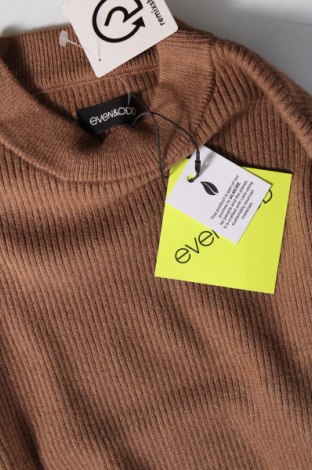 Γυναικείο πουλόβερ Even&Odd, Μέγεθος S, Χρώμα Καφέ, Τιμή 7,82 €