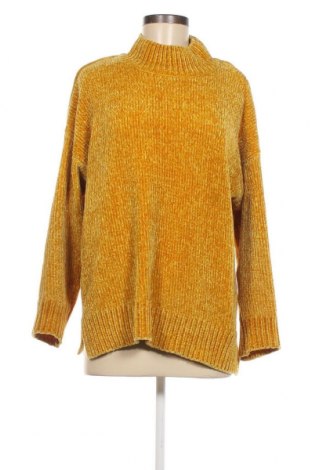 Дамски пуловер F&F, Размер L, Цвят Жълт, Цена 7,29 лв.