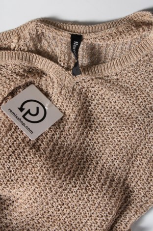 Дамски пуловер Flame, Размер S, Цвят Бежов, Цена 29,00 лв.