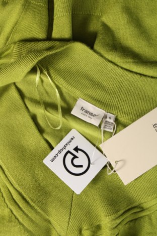 Дамски пуловер Fransa, Размер S, Цвят Зелен, Цена 14,79 лв.